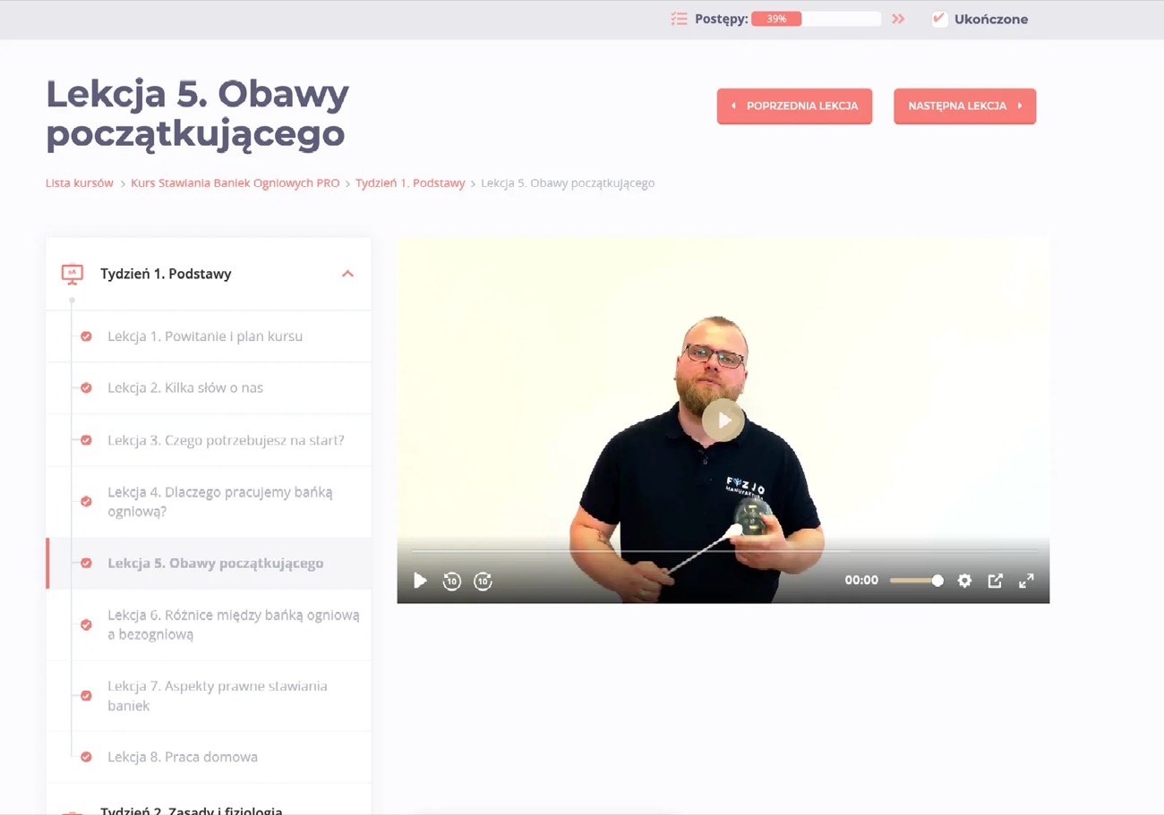 Kurs online — moduł Podstawy